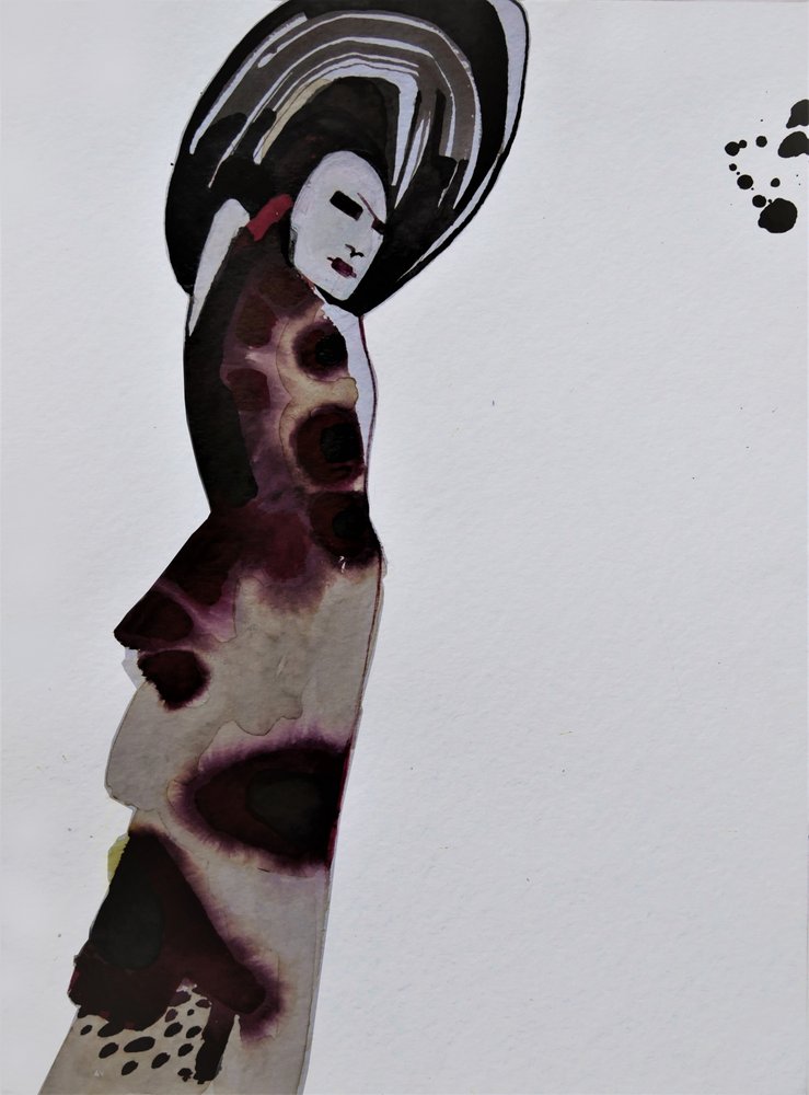 Mysterious Fashion Persona by Doris Schmitz