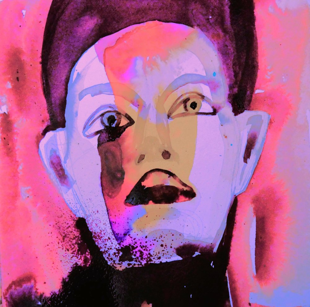 Vivid Expressive Face by Doris Schmitz