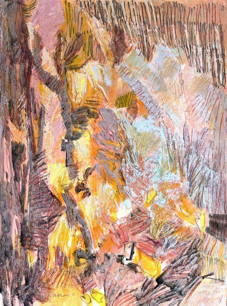 Vibrant Autumn Woods by Dorothy Fagan