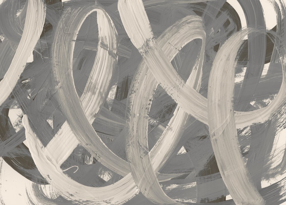 Abstract Looping Strokes by Edward Selkirk