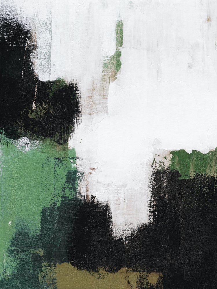 Abstract Green Landscape by Ejaaz Haniff