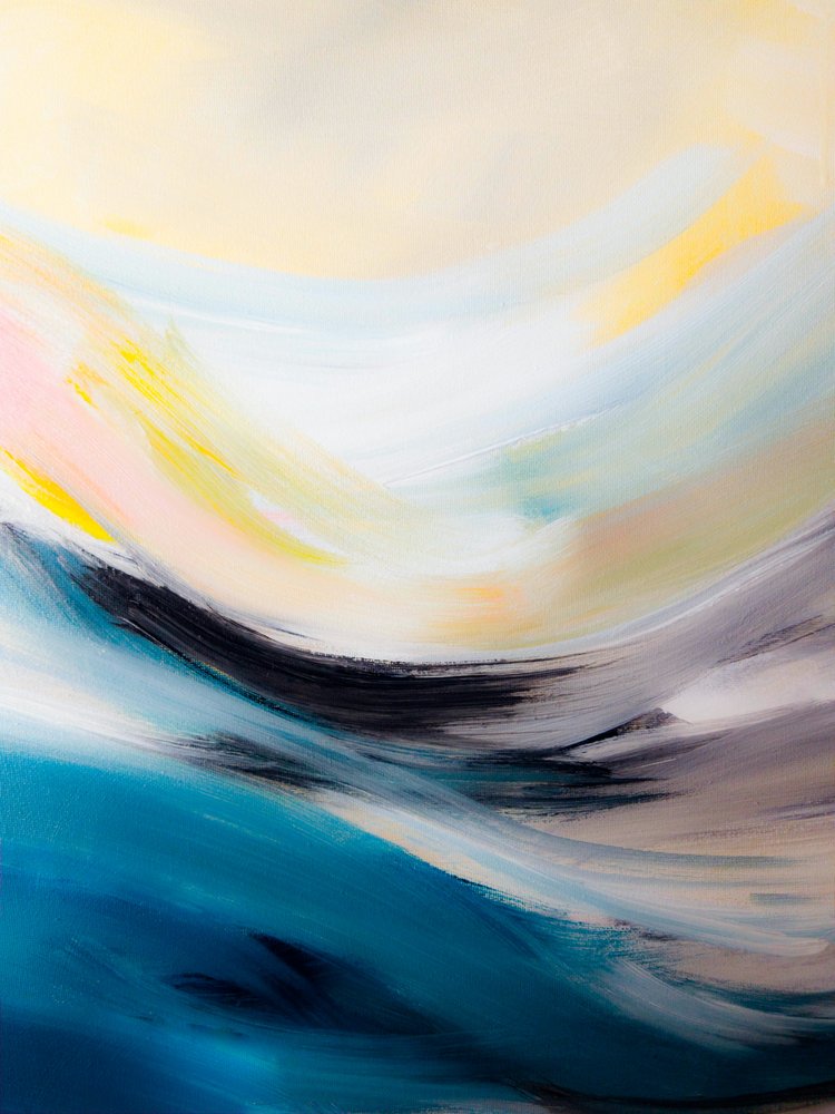 Abstract Ocean Flow by Ejaaz Haniff