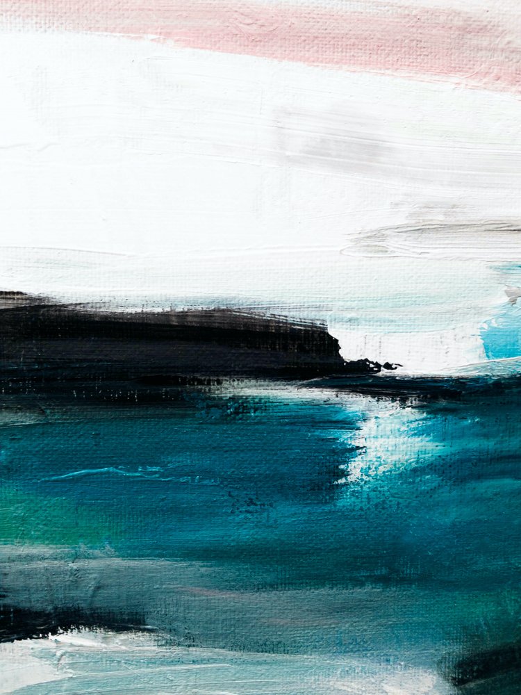 Abstract Ocean Horizon by Ejaaz Haniff