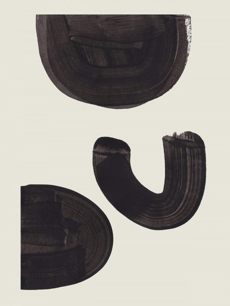 Dark Abstract Curves by Ejaaz Haniff