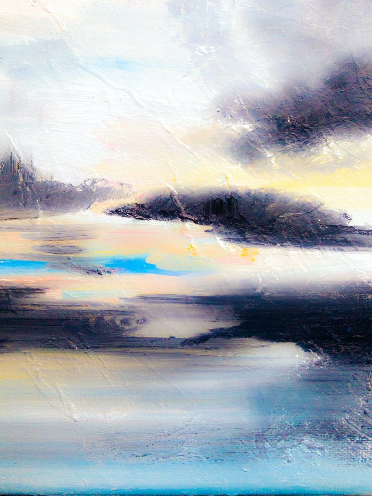 Dramatic Abstract Seascape by Ejaaz Haniff