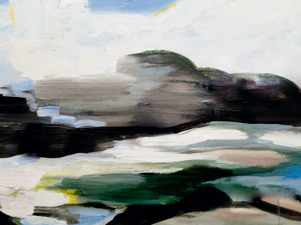 Moody Abstract Landscape by Ejaaz Haniff