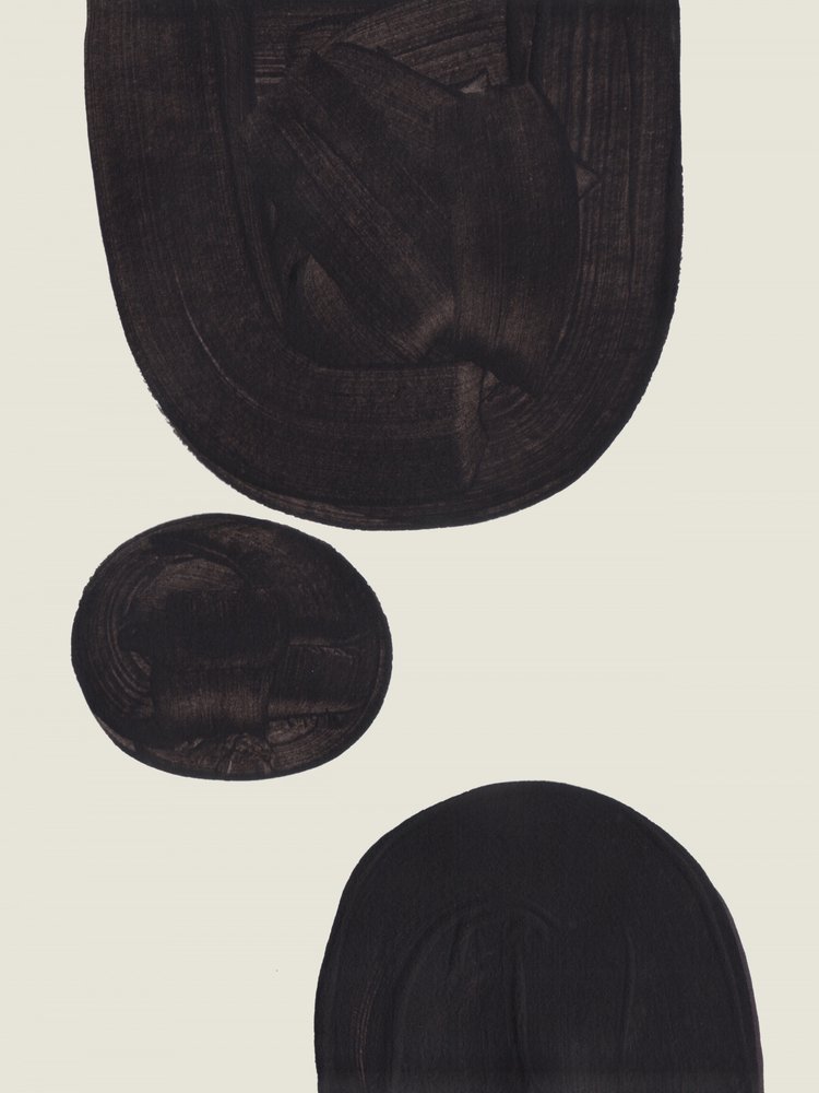 Organic Black Forms by Ejaaz Haniff