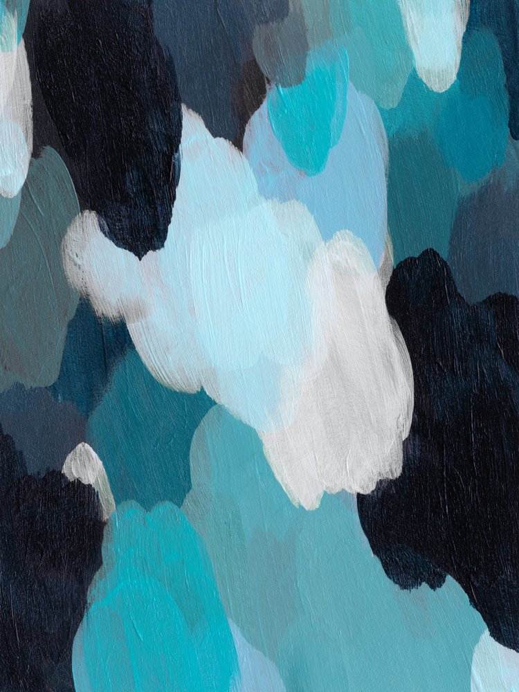 Organic Blue Layers by Ejaaz Haniff