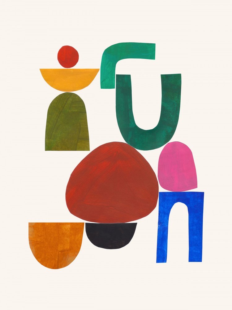Playful Abstract Shapes by Ejaaz Haniff