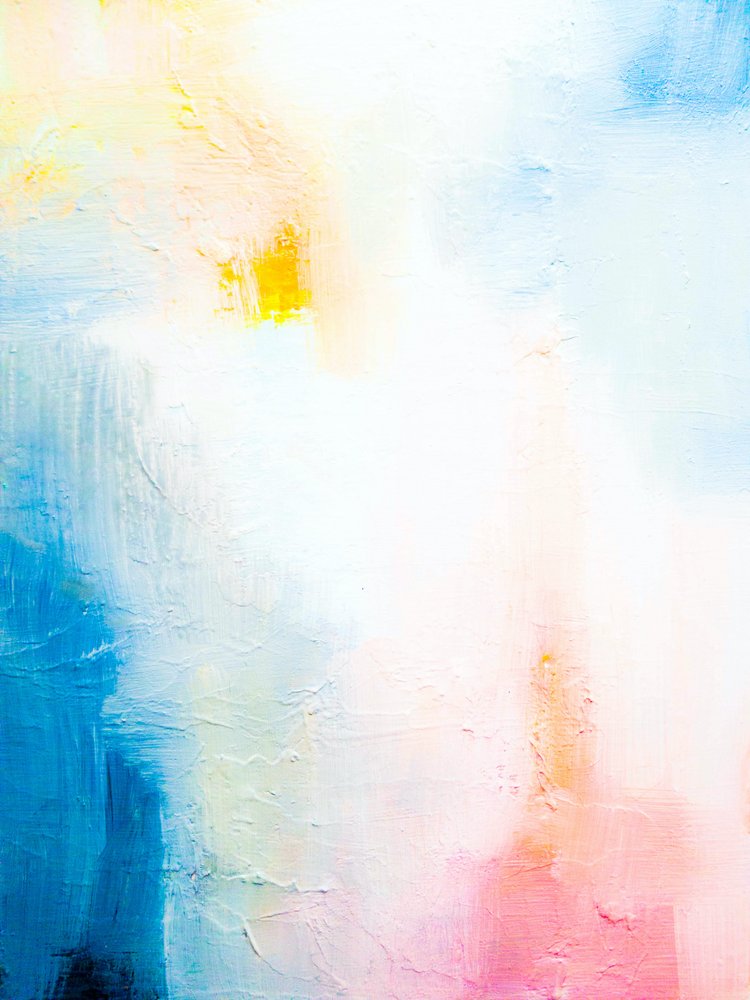 Soft Pastel Abstract by Ejaaz Haniff