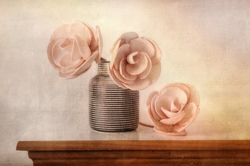 Delicate Floral Still Life by Elena Arjona