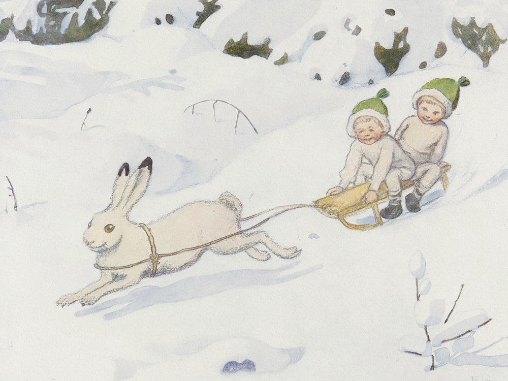 The Snow Hare by Elsa Beskow