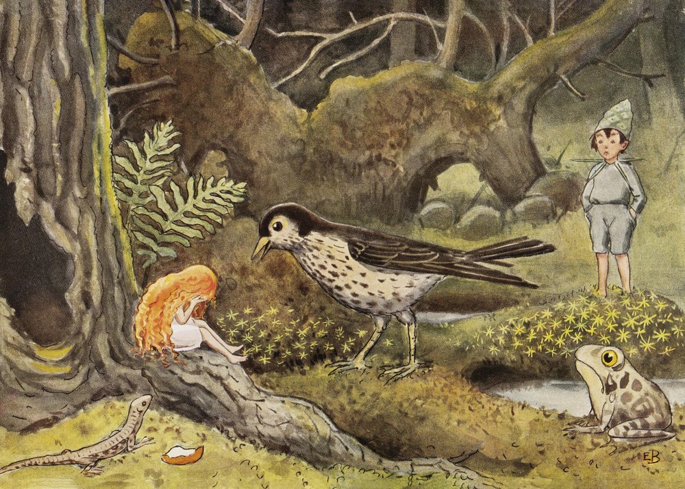 The Sun Egg Tears by Elsa Beskow
