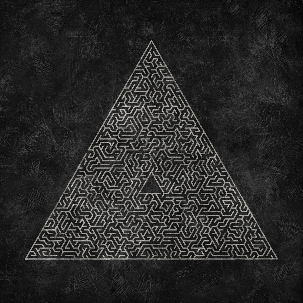 Abstract Triangle Maze by Ema Paraschiv