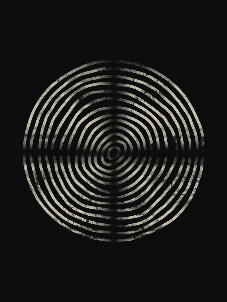 Concentric Ripple Pattern by Ema Paraschiv