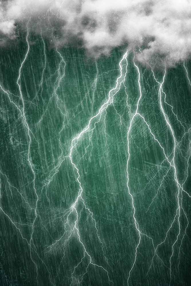 Dramatic Lightning Storm by Ema Paraschiv