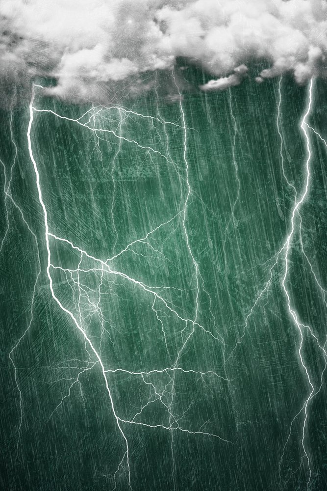 Dramatic Lightning Storm by Ema Paraschiv