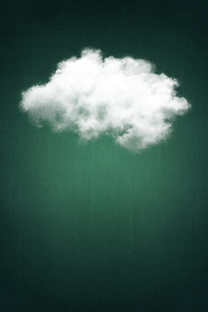 Dreamy Green Cloud by Ema Paraschiv