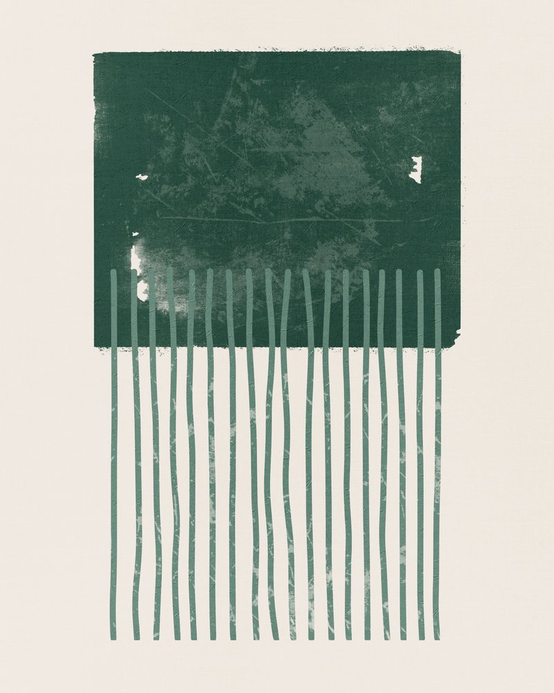 Earthy Green Texture by Ema Paraschiv