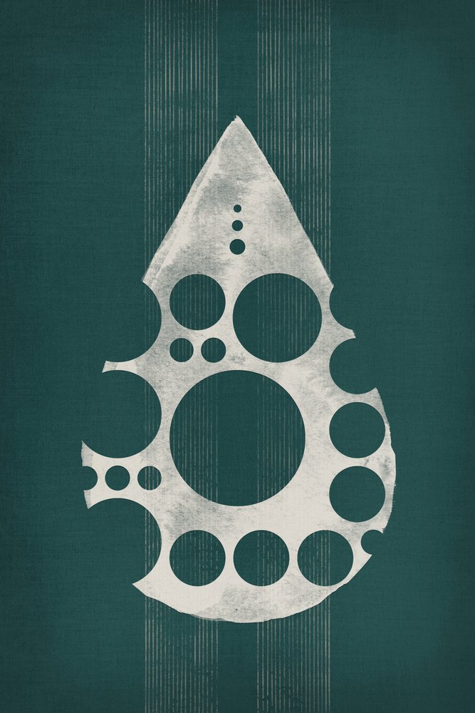 Geometric Circle Drop by Ema Paraschiv