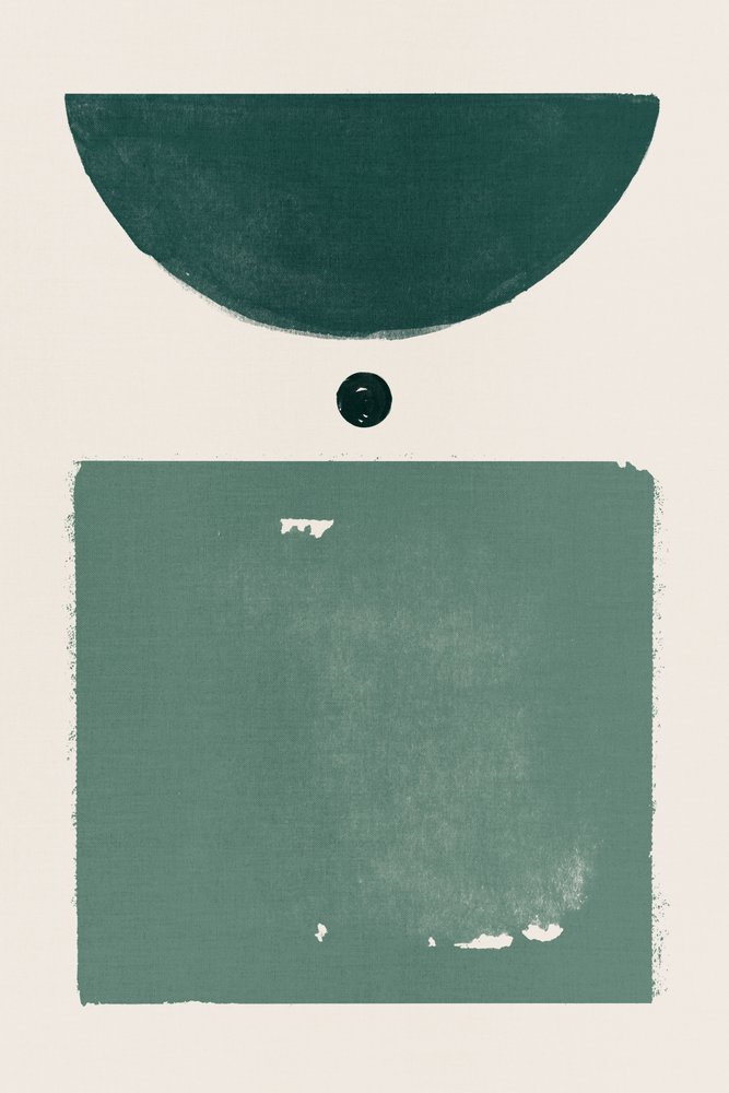 Minimalist Green Forms by Ema Paraschiv