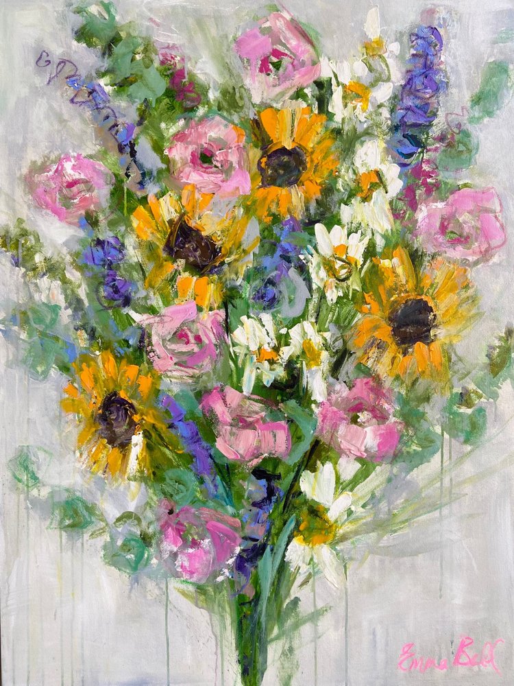 Vibrant Floral Bouquet by Emma Bell