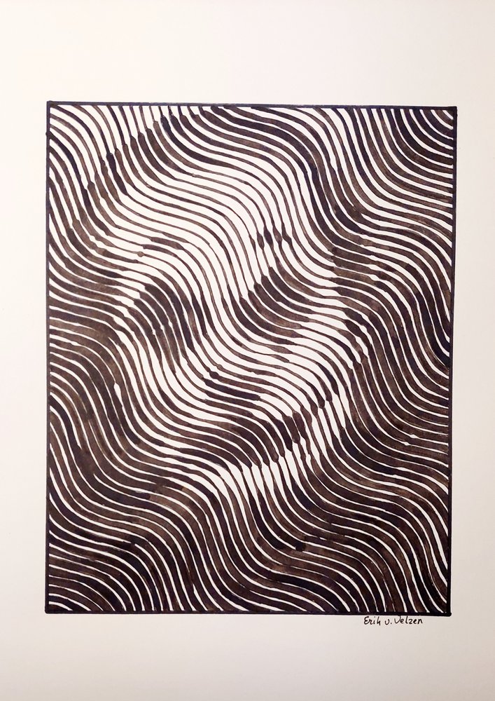 Optical Illusion Face by Erik Van Velzen