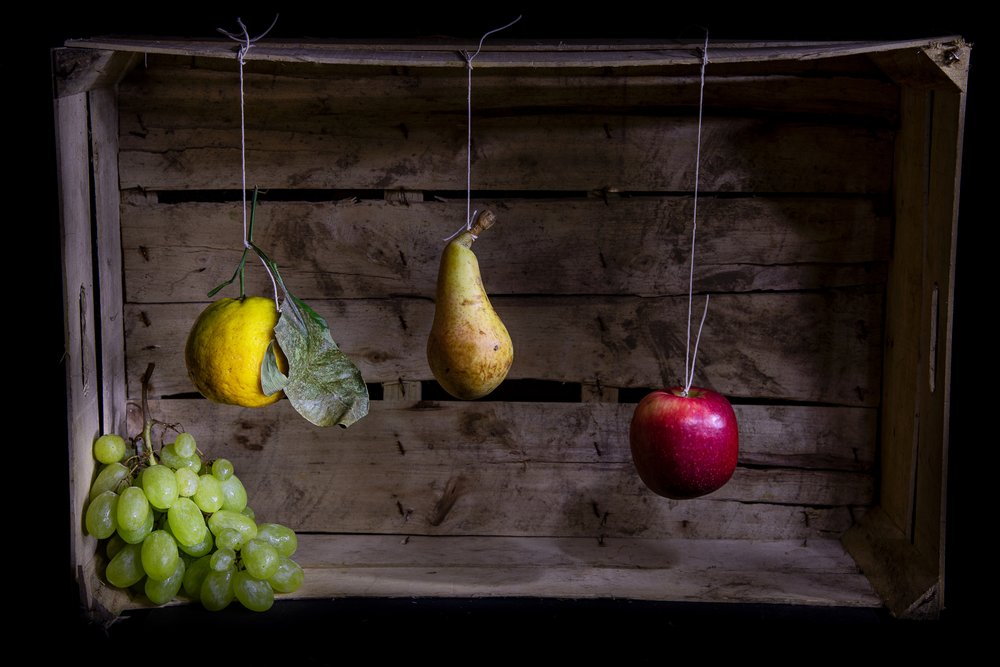 Rustic Hanging Fruit by Felice Angelino