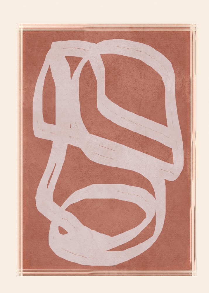 Earthy Abstract Flow by Flow Line