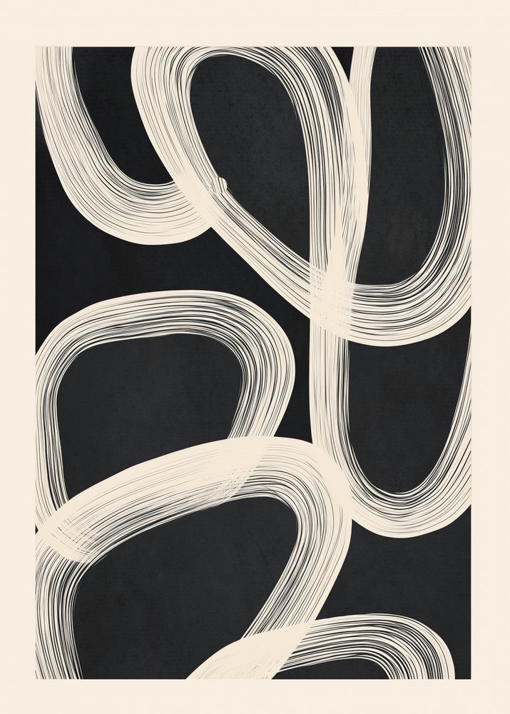 Flowing Abstract Lines by Flow Line