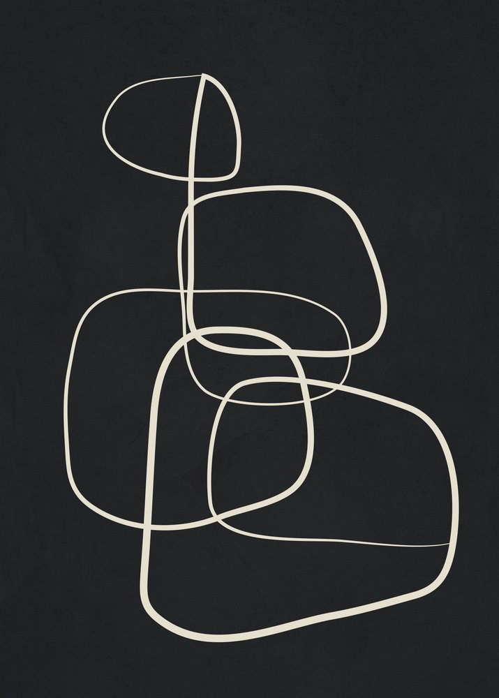 Flowing Organic Shapes by Flow Line