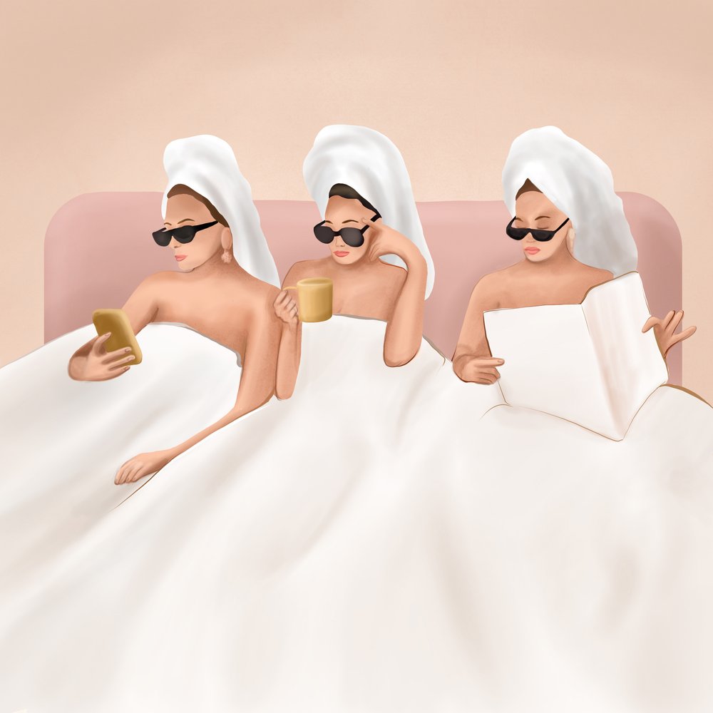 Friends Spa Day by Flow Line