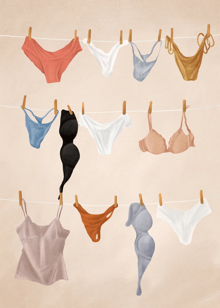 Lingerie on the Line by Flow Line