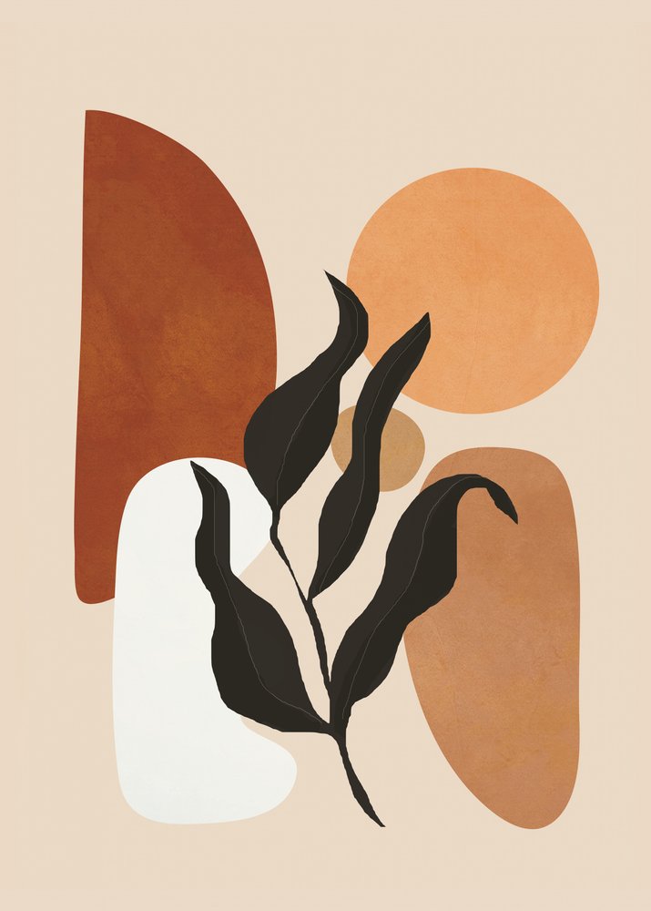 Modern Earthy Plant by Flow Line