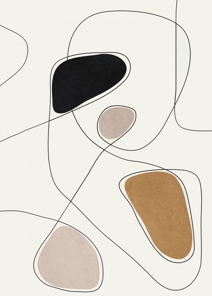 Organic Flowing Shapes by Flow Line