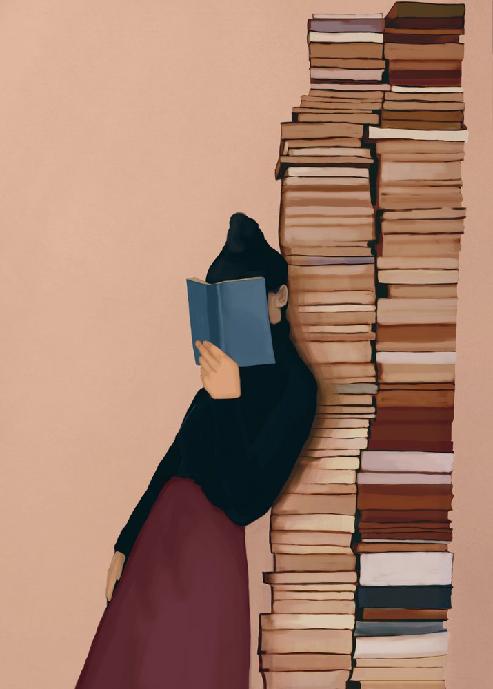 Quiet Reading Moment by Flow Line