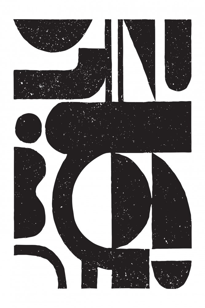 Abstract Textured Shapes by Fun Qui