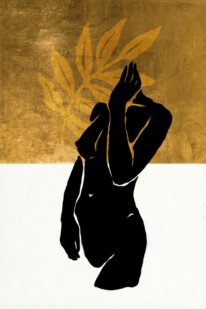 Golden Leaves Nude by Fun Qui