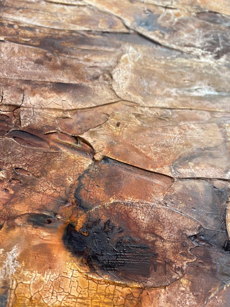 Golden Cracked Earth by Gabriela Aleksandra Szuba