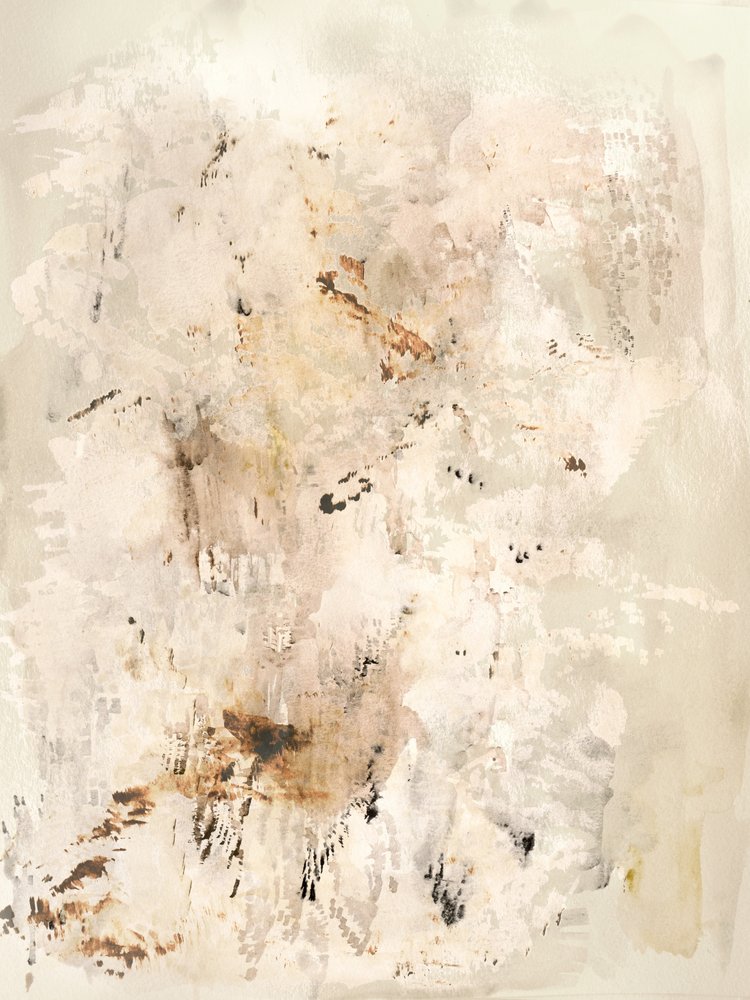 Earthy Abstract Texture by Gemma Bardot