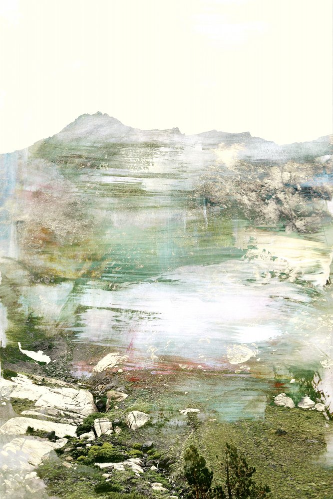 Ethereal Mountain Landscape by Gemma Bardot