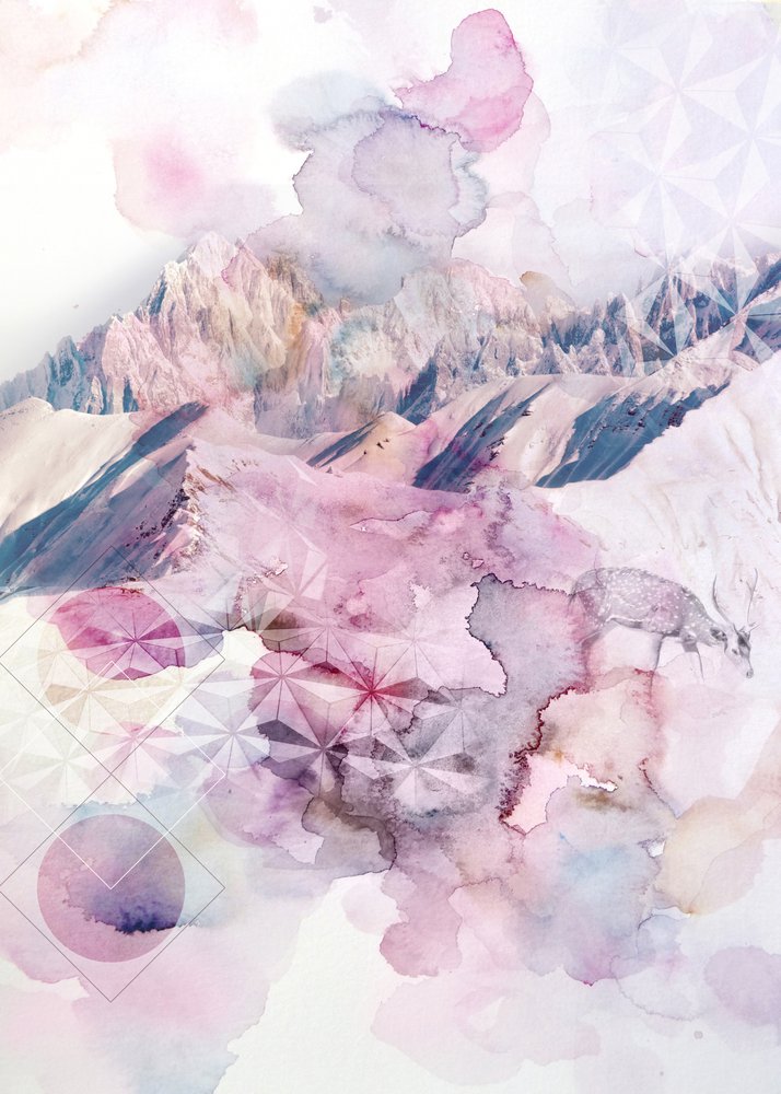 Pink Mountain Dream by Gemma Bardot