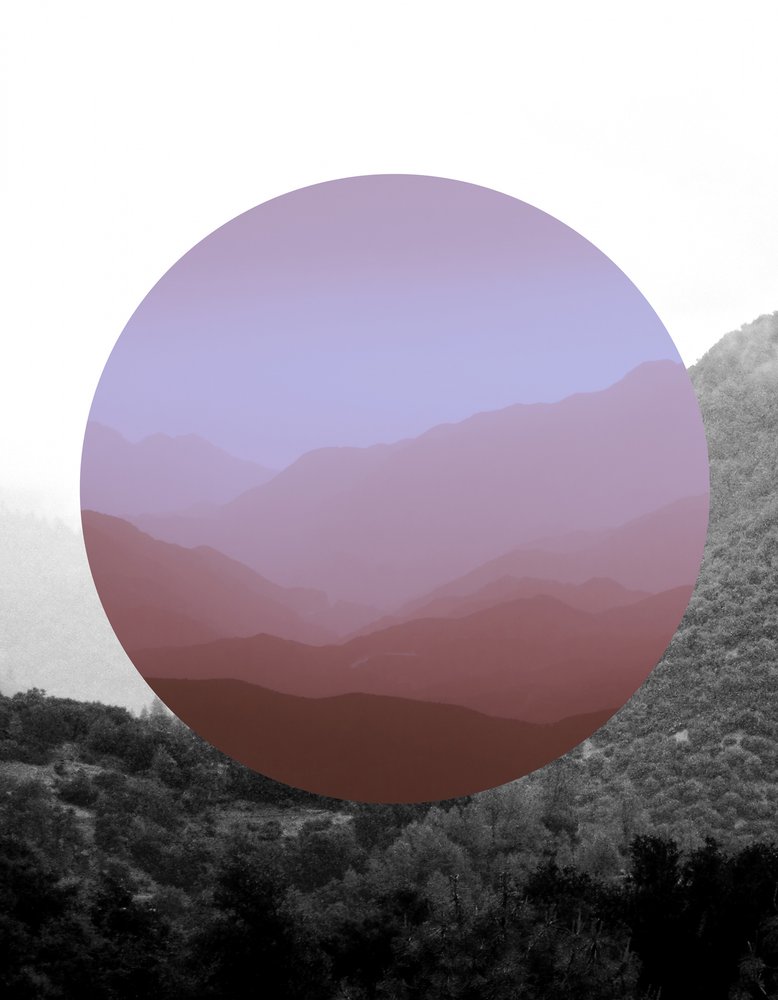 Serene Mountain Circle by Gemma Bardot