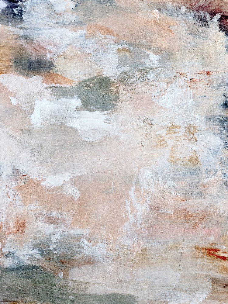 Soft Abstract Earth Tones by Gemma Bardot