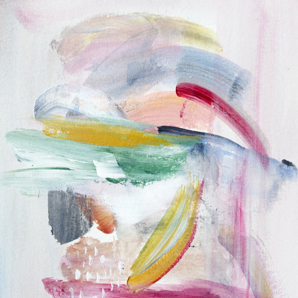 Soft Colorful Brushstrokes by Gemma Bardot