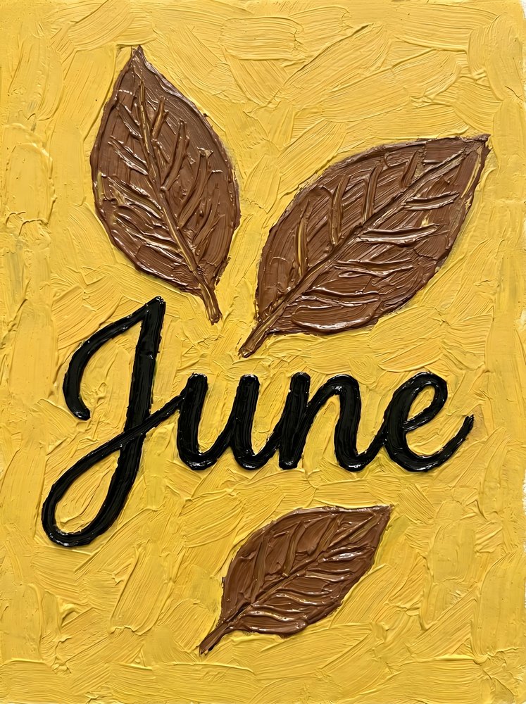 June Golden Leaves by HUGO