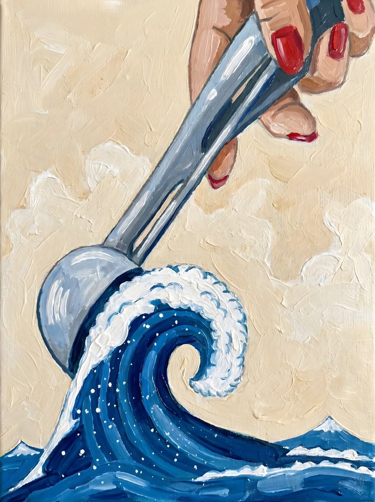 Whimsical Wave Scoop by HUGO