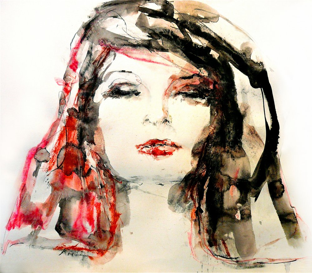 Expressive Female Portrait by Hein Kocken