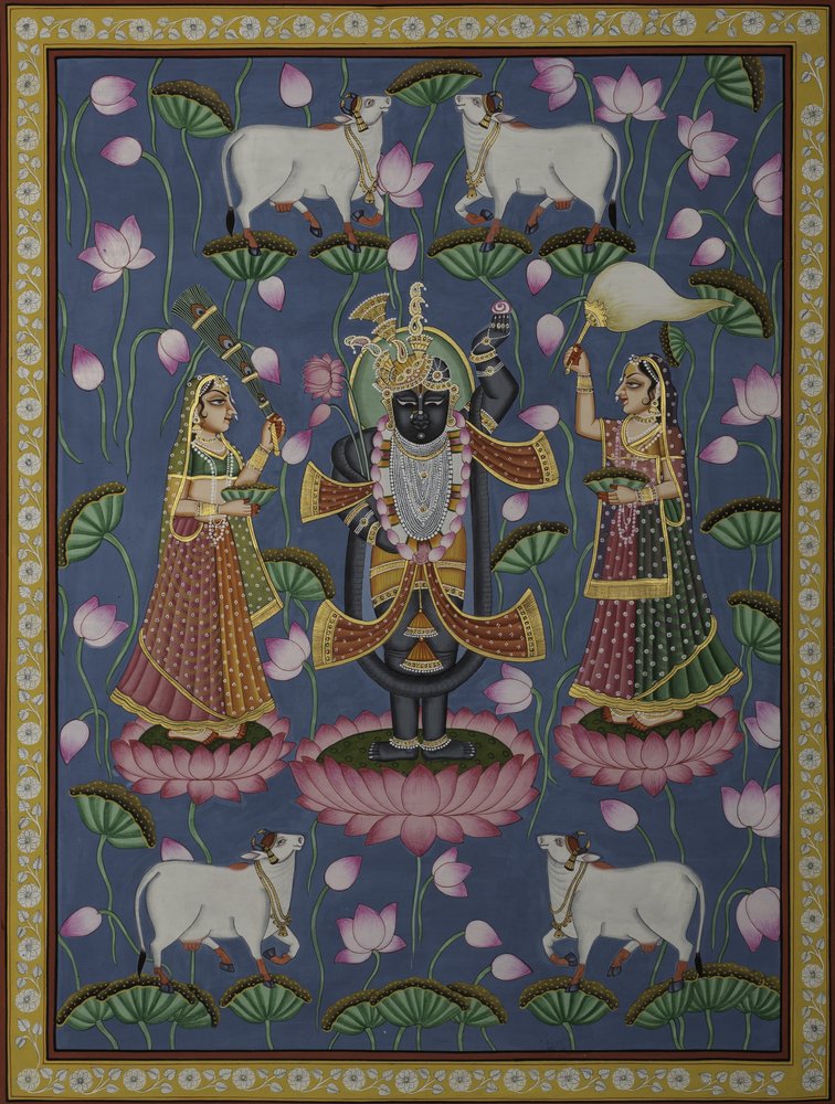 Divine Krishna Adoration by IMAGINEERS STUDIO
