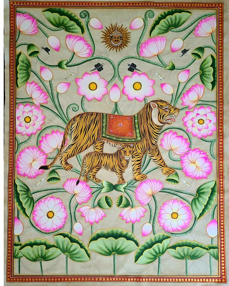 Indian Tiger Lotus Walk by IMAGINEERS STUDIO